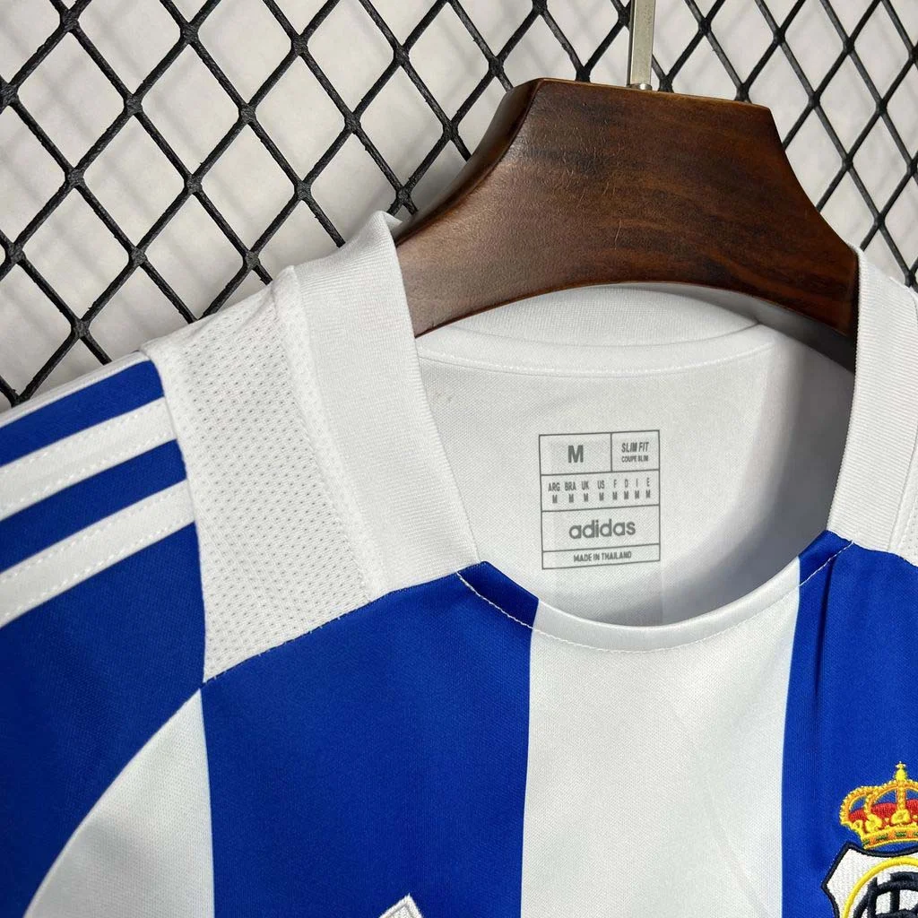 2024/2025 Recreativo de Huelva Home Football Shirt 1:1 Thai Quality - Image 5