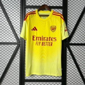 2025/2026 Arsenal Goalkeeper Yellow Football Shirt 1:1 Thai Quality