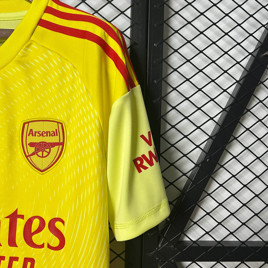 2025/2026 Arsenal Goalkeeper Yellow Football Shirt 1:1 Thai Quality - Image 8