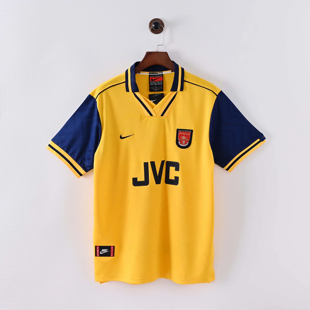 1996/1997 Retro Arsenal Away Football Shirt 1:1 Thai Quality