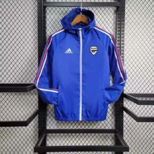 2024/2025 Arsenal Windbreaker Blue Soccer Jersey 1:1 Thai Quality