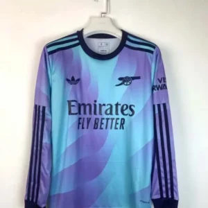 2024/2025 Long Sleeve Arsenal Third Away Football Shirt 1:1 Thai Quality