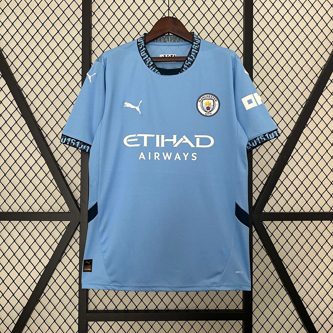 2024/2025 Manchester City Home Football Shirt 1:1 Thai Quality