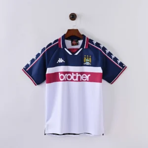 1997/1998 Retro Manchester City Away Football Shirt 1:1 Thai Quality