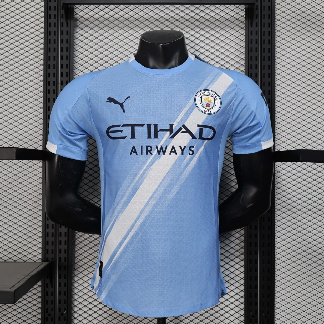 2025/2026 Player Version Manchester City Home Football Shirt 1:1 Thai Quality