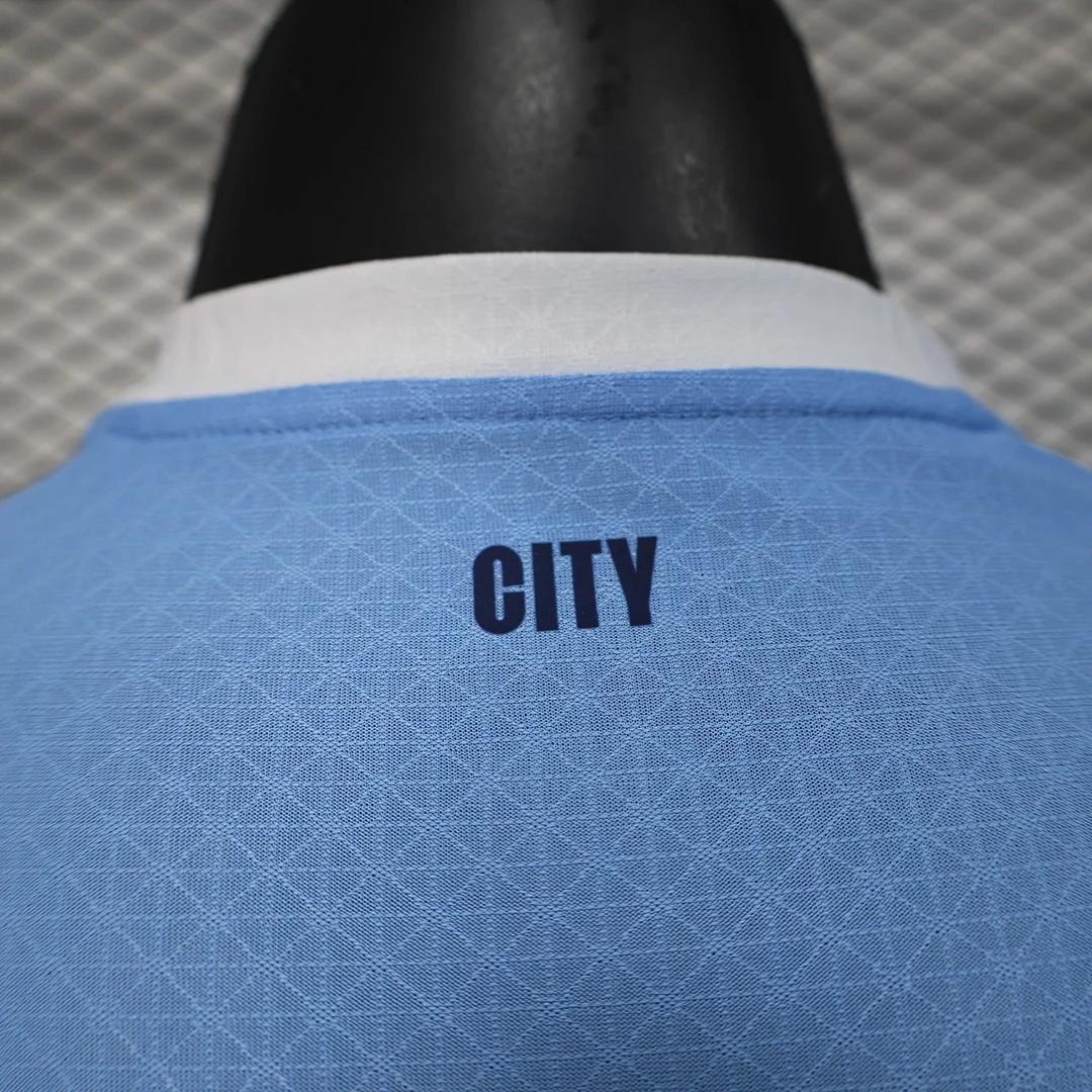 2025/2026 Player Version Manchester City Home Football Shirt 1:1 Thai Quality - Image 8