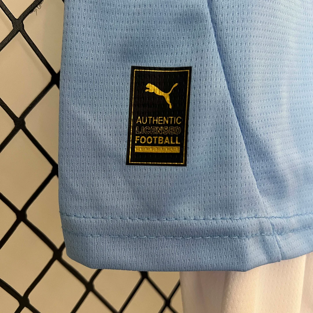 2024/2025 Manchester City Home Football Shirt 1:1 Thai Quality Kids Size - Image 8