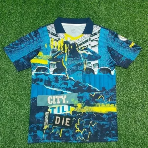 2025/2026 Manchester City Special Edition Blue Football Shirt 1:1 Thai Quality