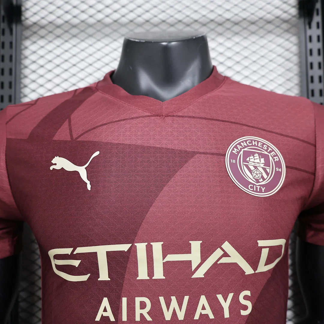 2024/2025 Player Version Manchester City Third Away Football Shirt 1:1 Thai Quality - Image 6