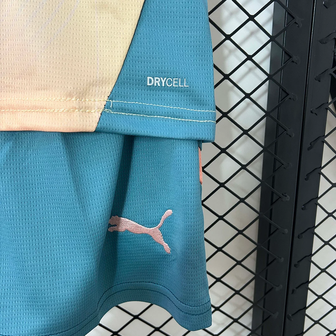 2024/2025 Manchester City Fourth Away Football Shirt 1:1 Thai Quality Kids Size - Image 8