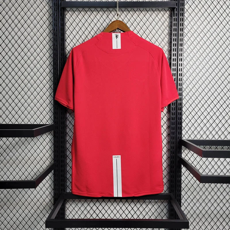 2007/2008 Retro Manchester United Home Champions League Edition Football Shirt 1:1 Thai Quality - Image 2