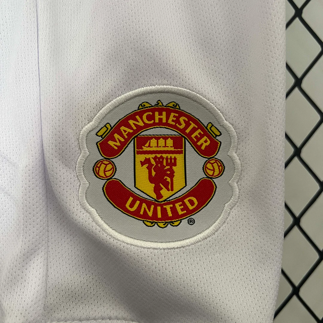 2007/2008 Retro Manchester United Third Away Football Shirt 1:1 Thai Quality Kids Size - Image 9