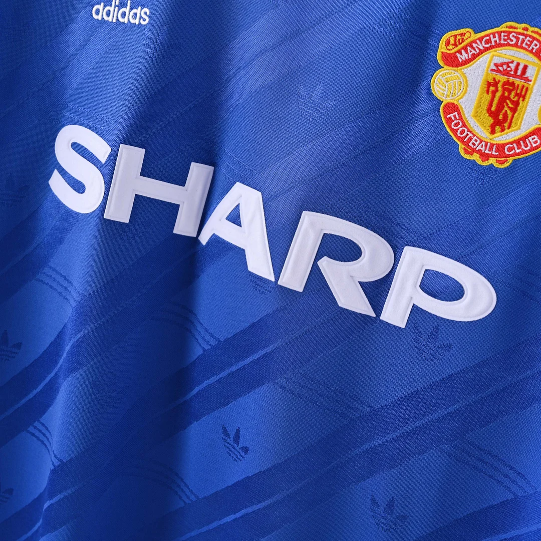 1986/1988 Retro Manchester United Third Away Football Shirt 1:1 Thai Quality - Image 5
