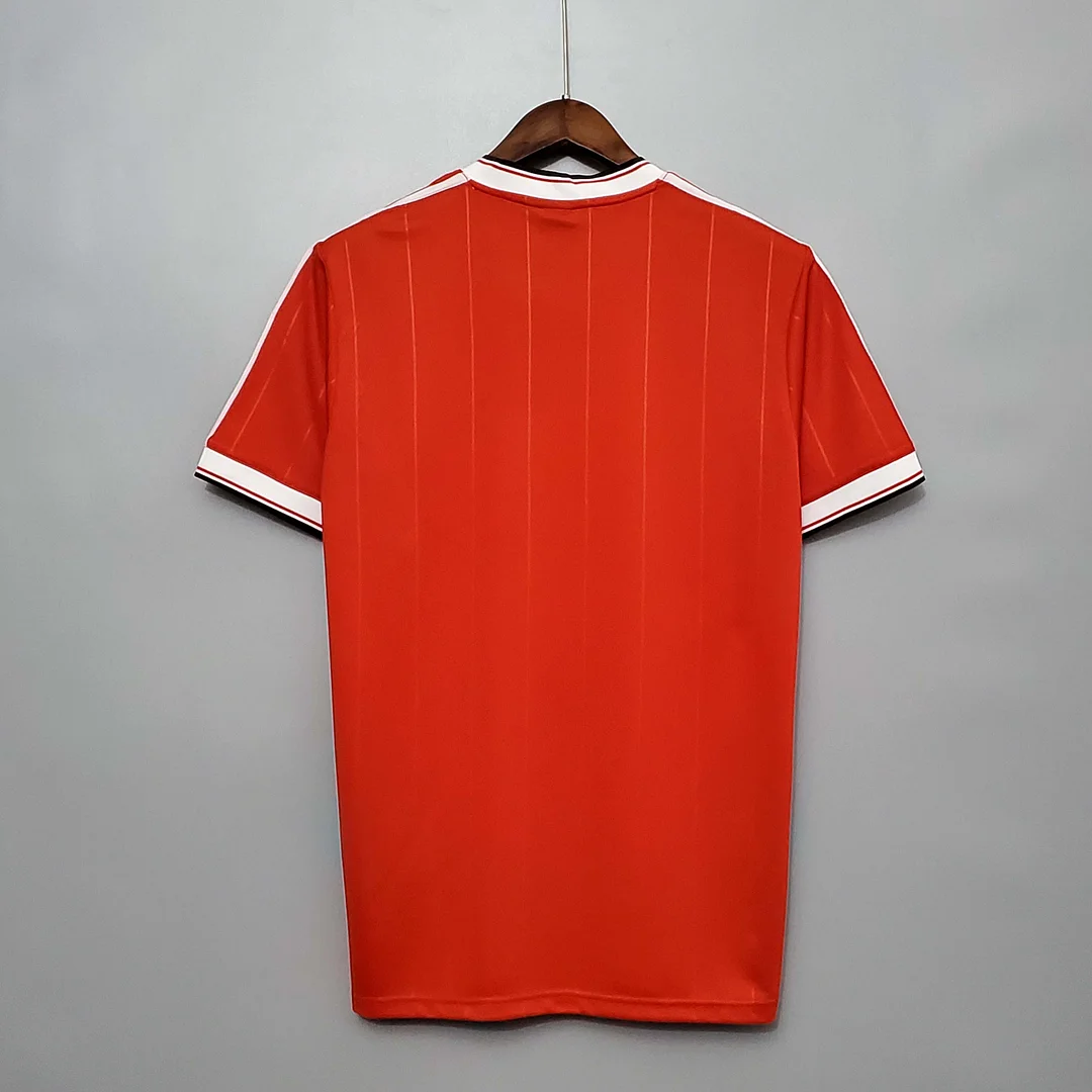 1983/1984 Retro Manchester United Home Football Shirt 1:1 Thai Quality - Image 2