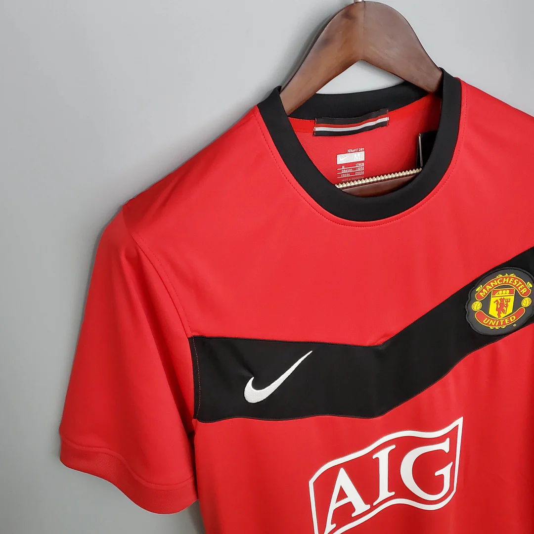 2009/2010 Retro Manchester United Home Football Shirt 1:1 Thai Quality - Image 6