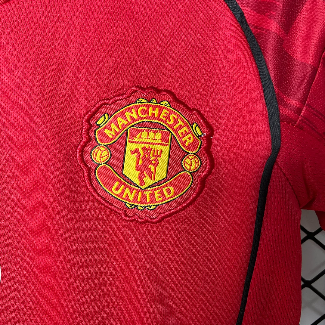 2025/2026 Manchester United Home Football Shirt 1:1 Thai Quality Kids Size - Image 6