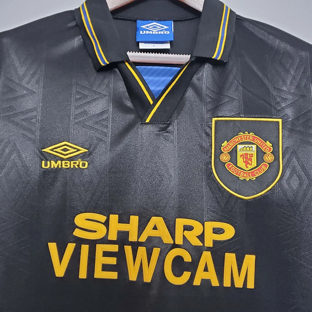 1993/1994 Retro Manchester United Away Football Shirt 1:1 Thai Quality - Image 3