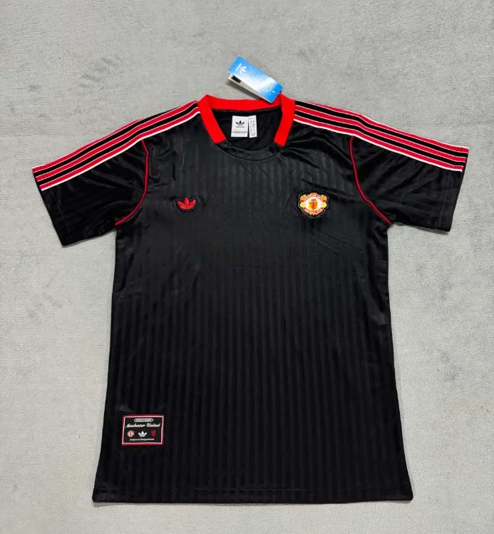2025/2026 Manchester United Commemorative Edition black Football Shirt 1:1 Thai Quality