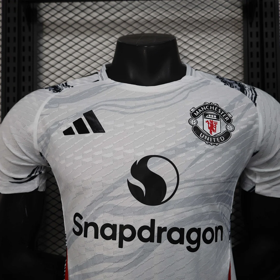2025/2026 Player Version Manchester United Special Edition White Football Shirt 1:1 Thai Quality - Image 5