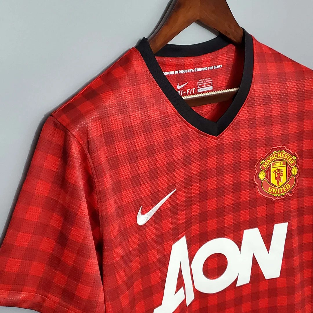 2012/2013 Retro Manchester United Home Football Shirt 1:1 Thai Quality - Image 6