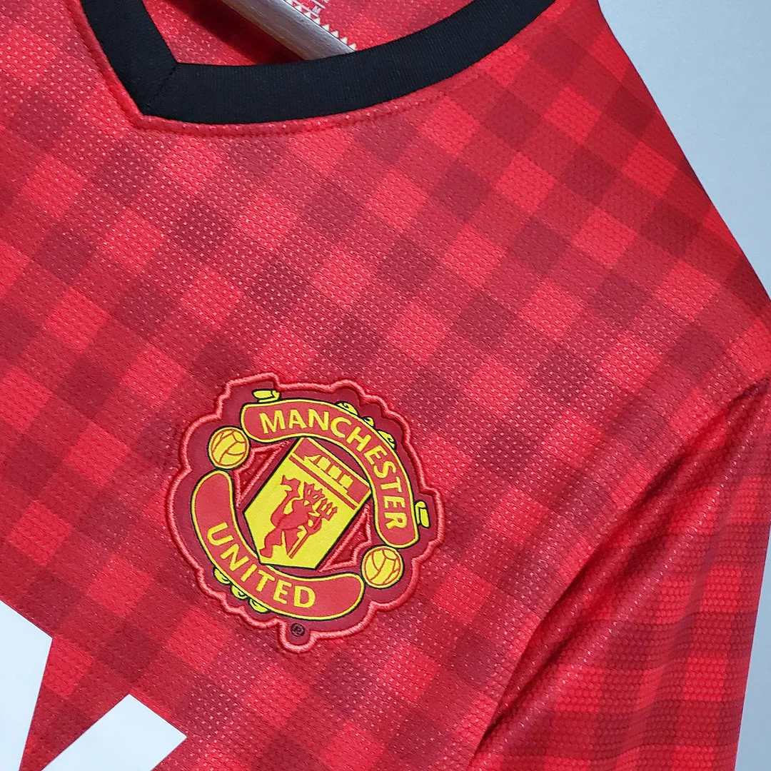 2012/2013 Retro Manchester United Home Football Shirt 1:1 Thai Quality - Image 8