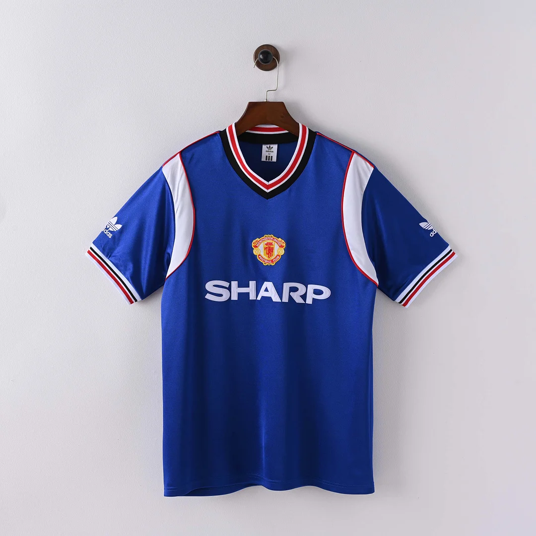 1984 Retro Manchester United Third Away Football Shirt 1:1 Thai Quality
