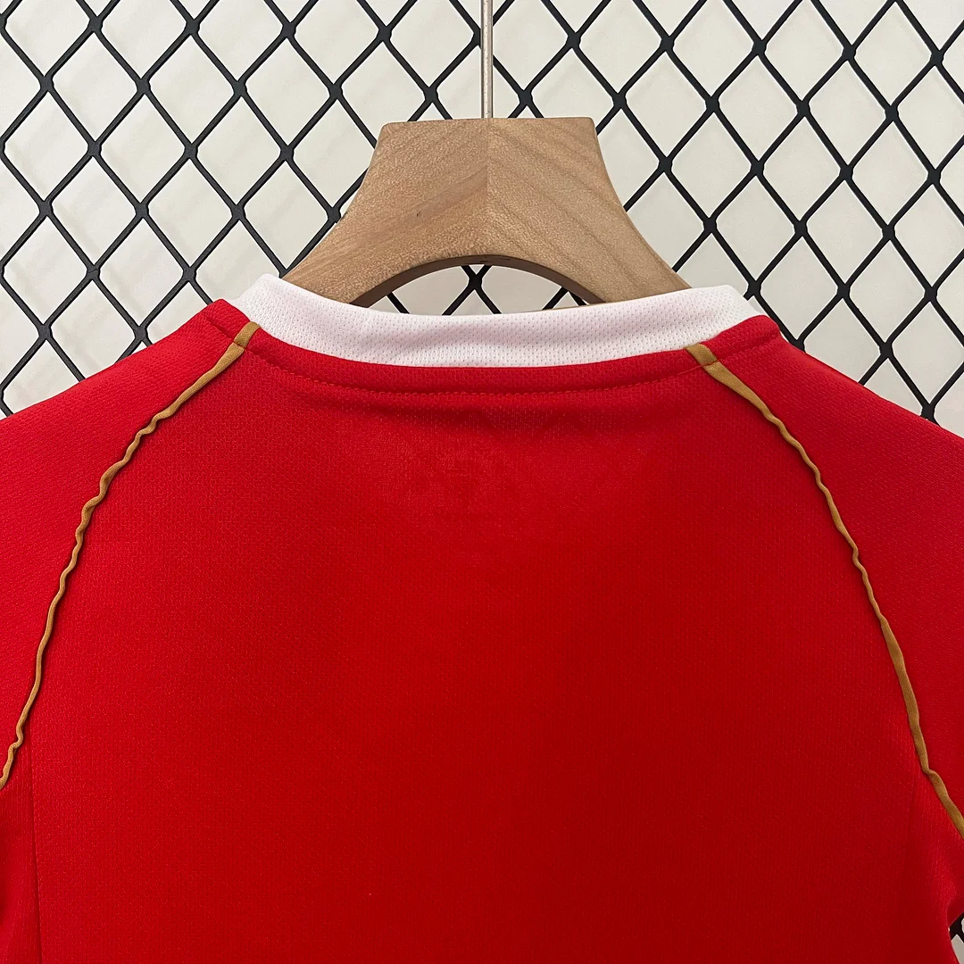 2006/2007 Retro Manchester United Home Football Shirt 1:1 Thai Quality Kids Size - Image 7