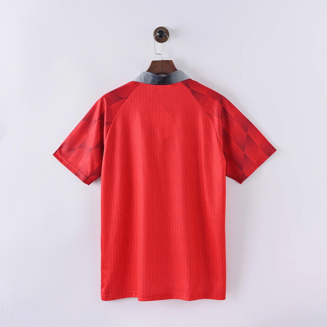 1996/1997 Retro Manchester United Home Football Shirt 1:1 Thai Quality - Image 2