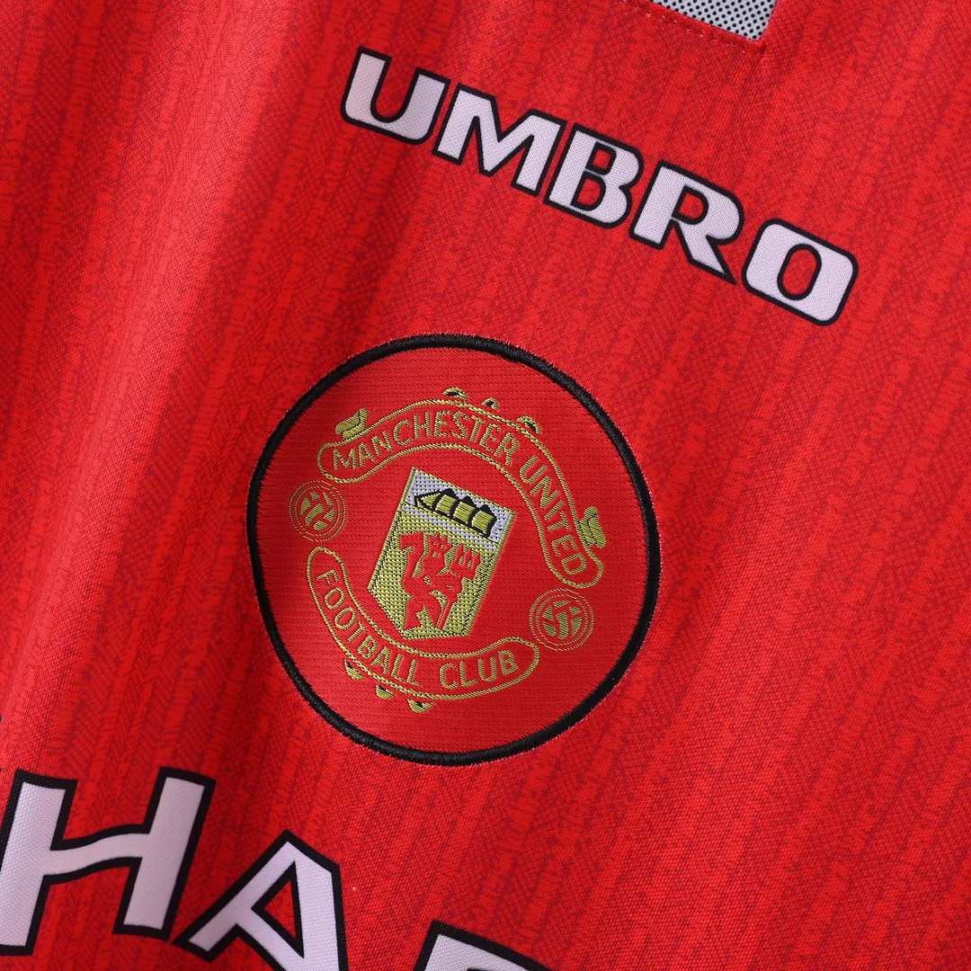 1996/1997 Retro Manchester United Home Football Shirt 1:1 Thai Quality - Image 4