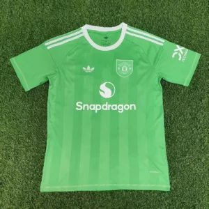 2025/2026 Manchester United Goalkeeper Green Football Shirt 1:1 Thai Quality