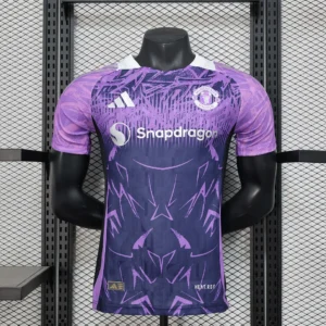 2024/2025 Player Version Manchester United Special Edition Purple Football Shirt 1:1 Thai Quality