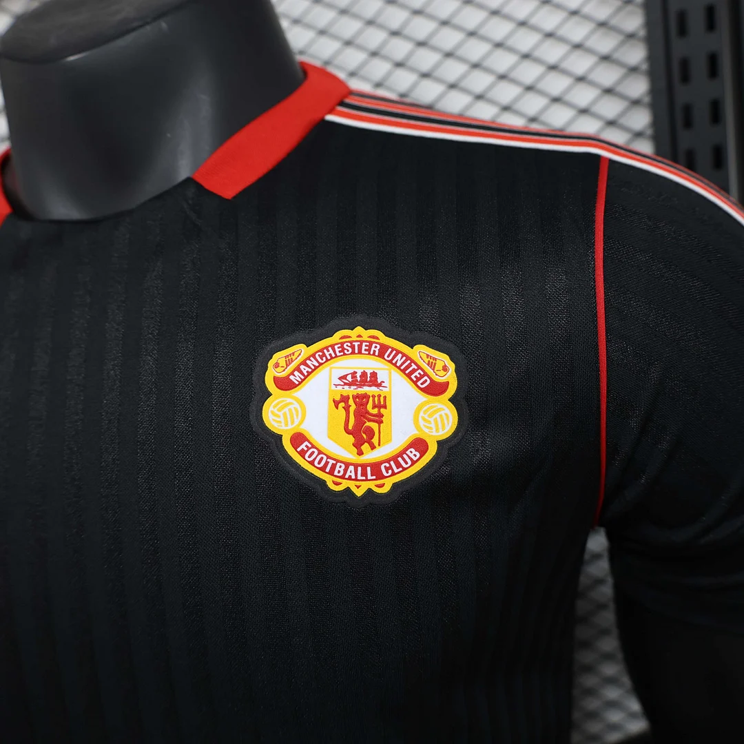 2025/2026 Player Version Manchester United Special Edition Black Football Shirt 1:1 Thai Quality - Image 6