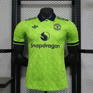 2024/2025 Player Version Manchester United Special Edition Green Football Shirt 1:1 Thai Quality