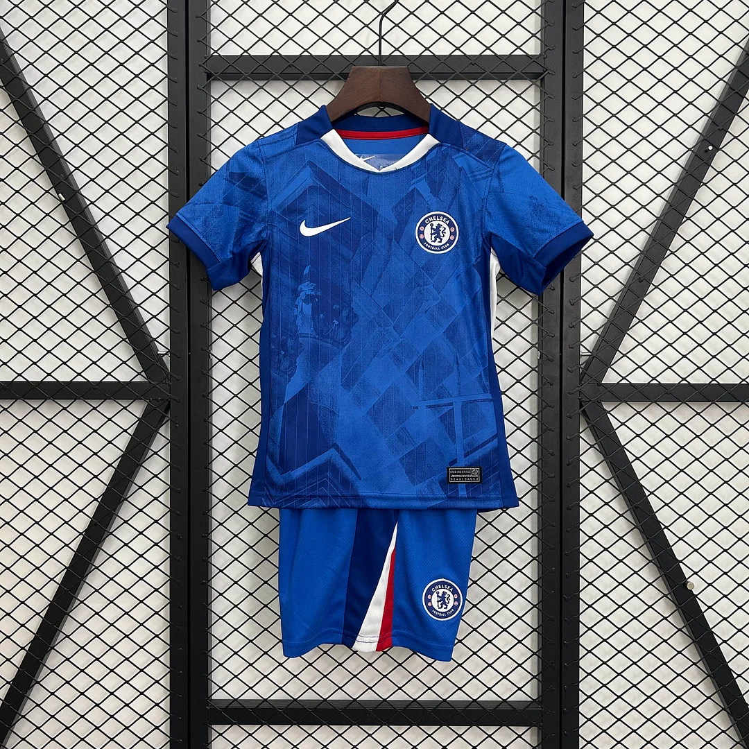 2025/2026 Chelsea Home Football Shirt 1:1 Thai Quality Kids Size
