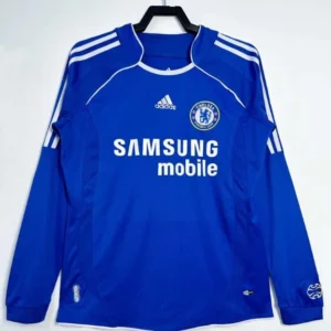 2006/2007 Long Sleeve Retro Chelsea Home Football Shirt 1:1 Thai Quality