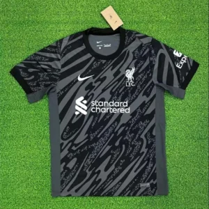 2024/2025 Liverpool Goalkeeper Black Soccer Jersey 1:1 Thai Quality