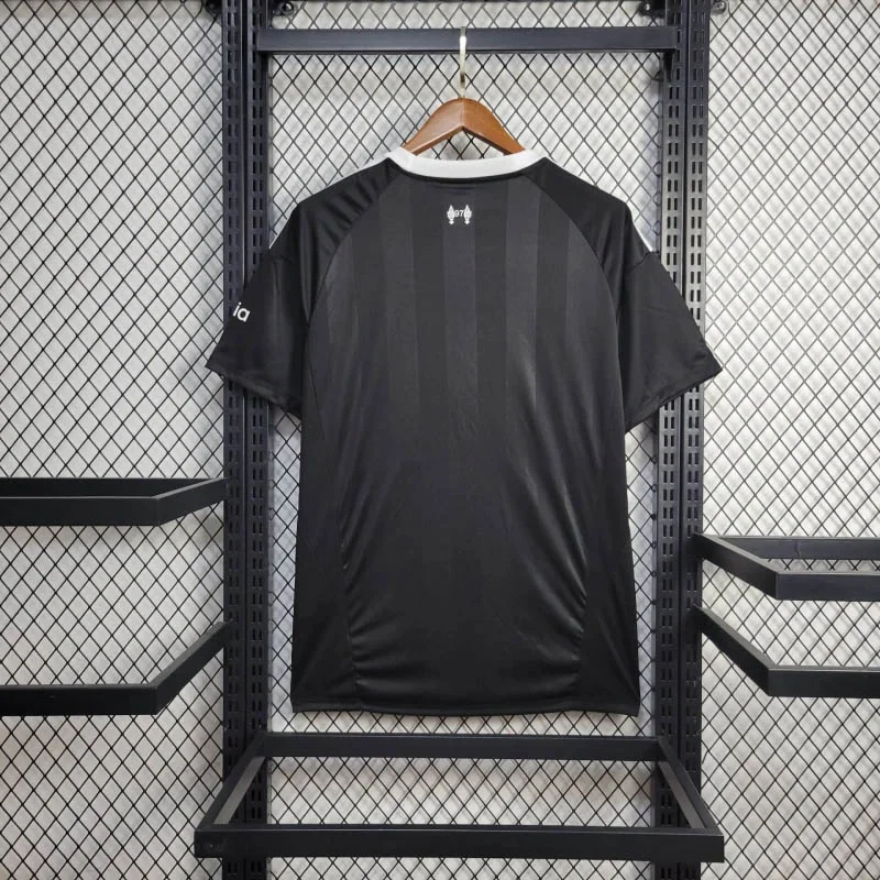 2025/2026 Liverpool Goalkeeper Black Soccer Jersey 1:1 Thai Quality - Image 2