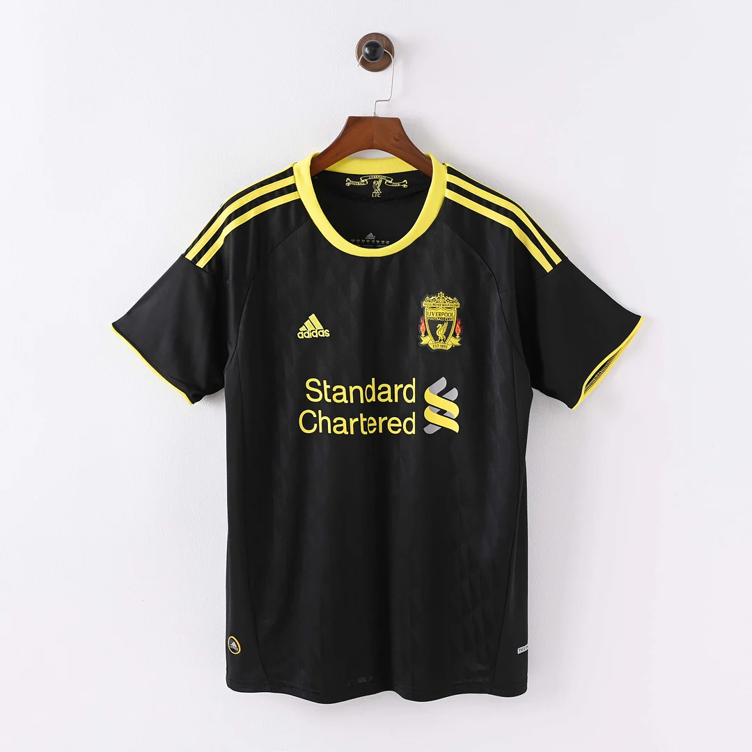 2010/2011 Retro Liverpool Third Away Football Shirt 1:1 Thai Quality
