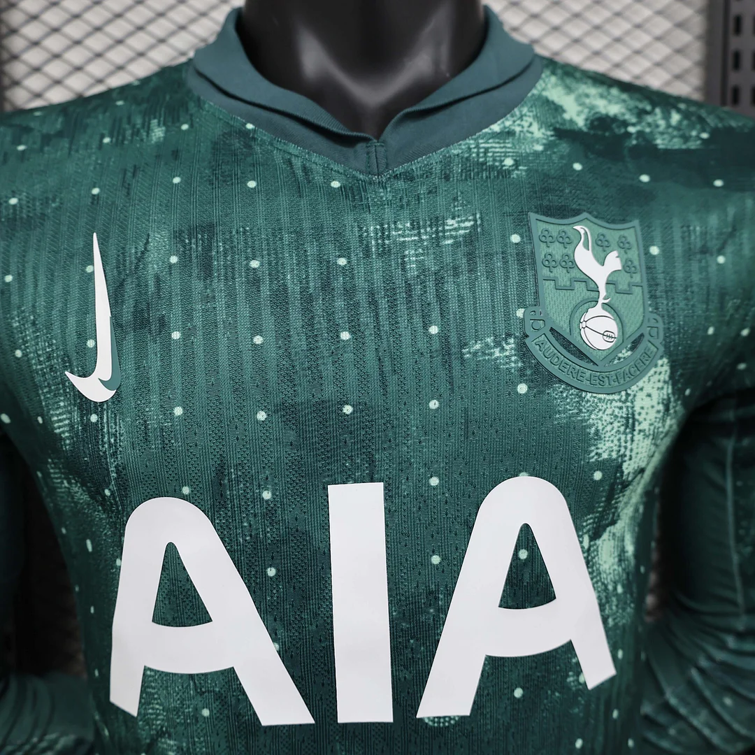 2024/2025 Player Version Long Sleeve Tottenham Third Away Football Shirt 1:1 Thai Quality - Image 5