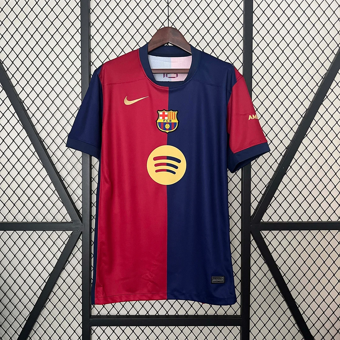 2024/2025 Barcelona Home Football Shirt 1:1 Thai Quality(Competition Version)