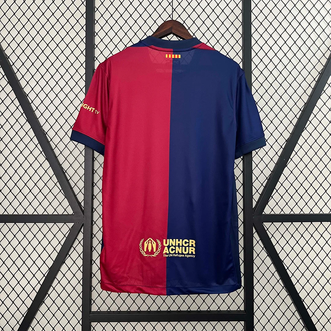 2024/2025 Barcelona Home Football Shirt 1:1 Thai Quality(Competition Version) - Image 2