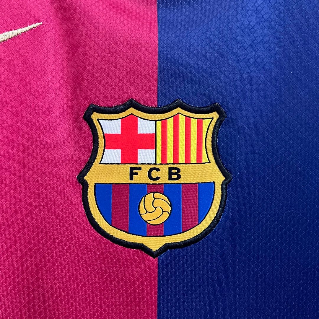 2024/2025 Barcelona Home Football Shirt 1:1 Thai Quality(Competition Version) - Image 6