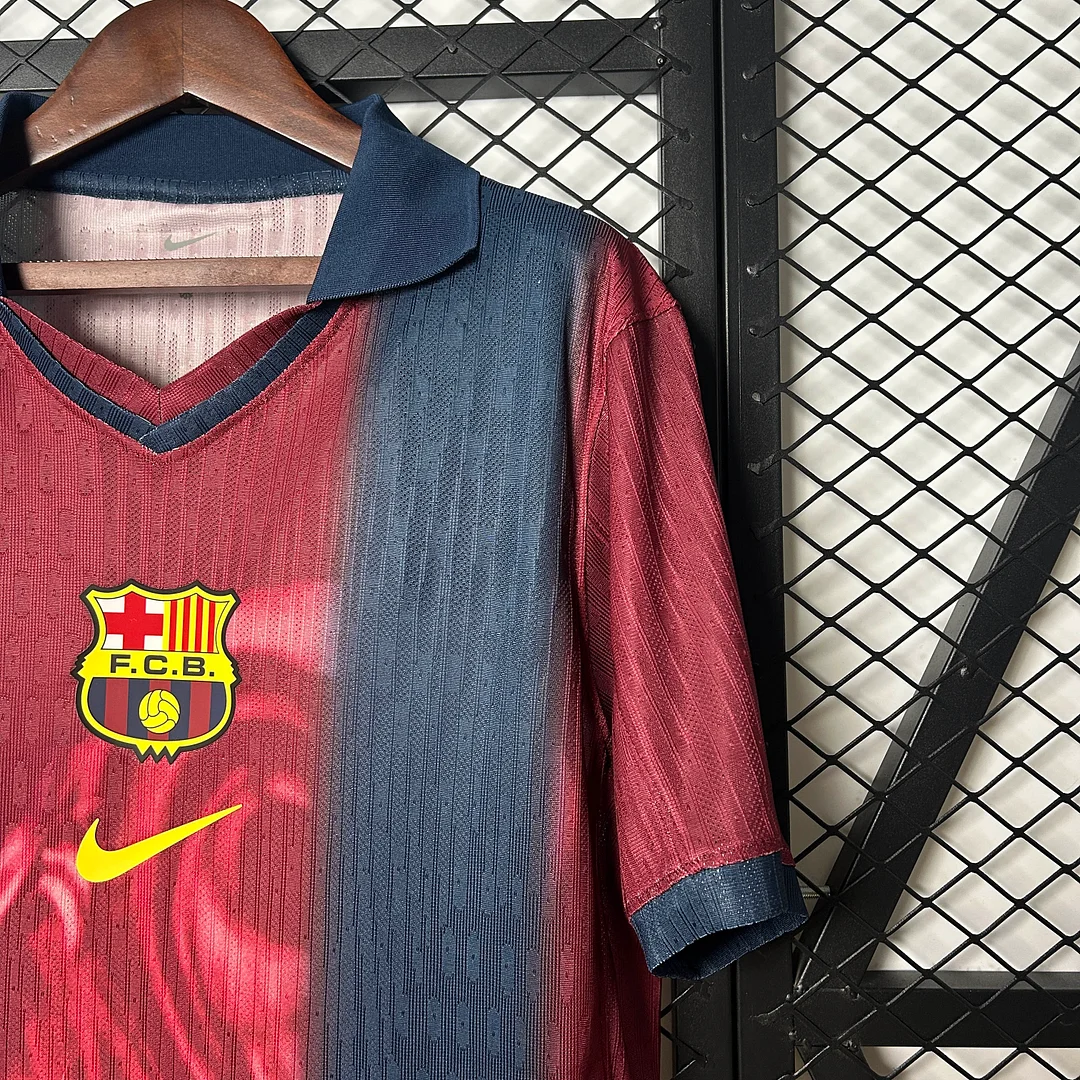 2025/2026 Barcelona Travis Scott Joint Edition Polo Shirt Football Shirt 1:1 Thai Quality - Image 6