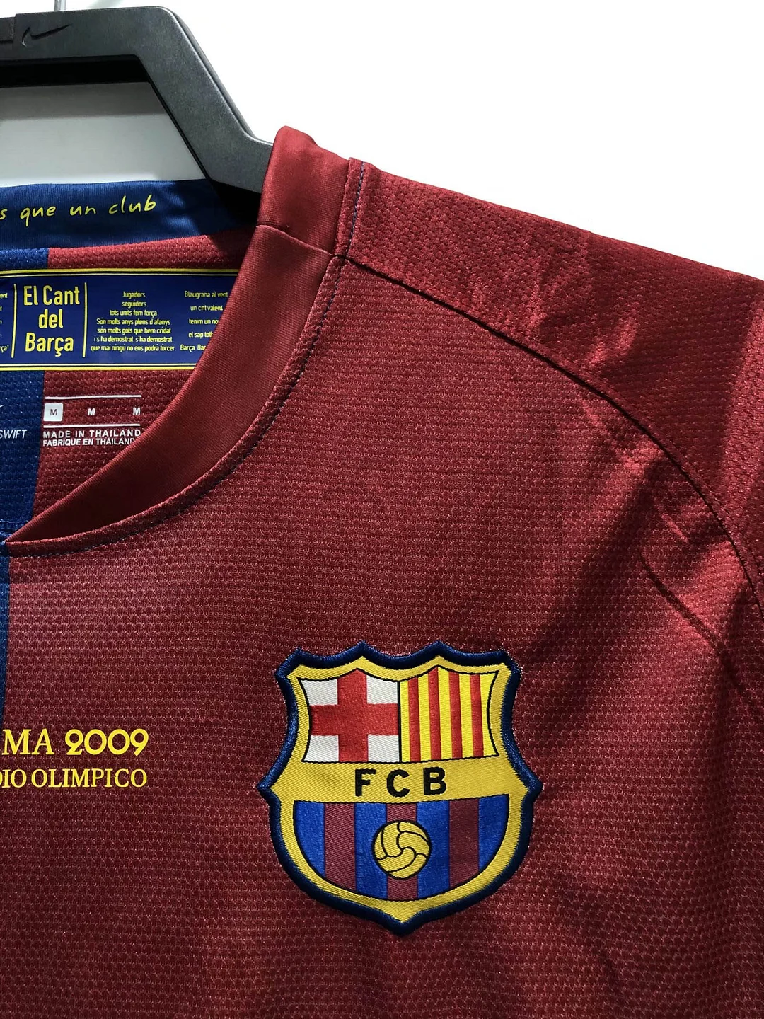 2008/2009 Retro Barcelona Football Shirt Home Champions League 1:1 Thai Quality - Image 7
