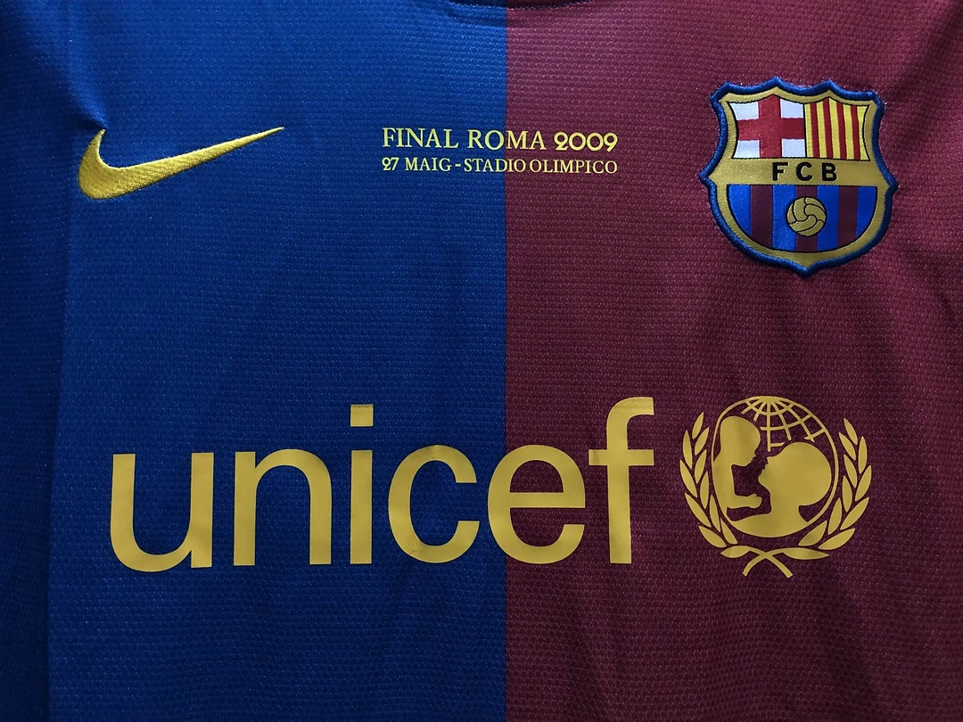 2008/2009 Retro Barcelona Football Shirt Home Champions League 1:1 Thai Quality - Image 9
