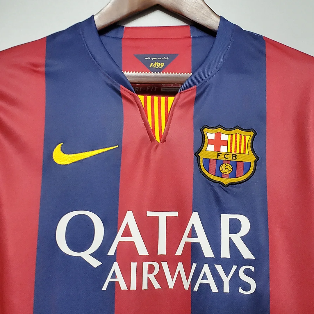 2014/2015 Retro Barcelona Football Shirt Home 1:1 Thai Quality - Image 4