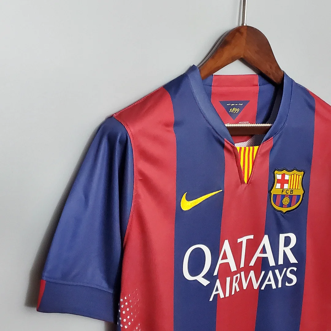 2014/2015 Retro Barcelona Football Shirt Home 1:1 Thai Quality - Image 7