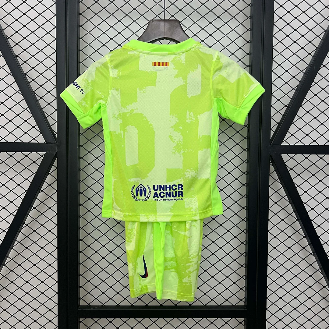 2024/2025 Barcelona Third Away Football Shirt 1:1 Thai Quality Kids Size - Image 2