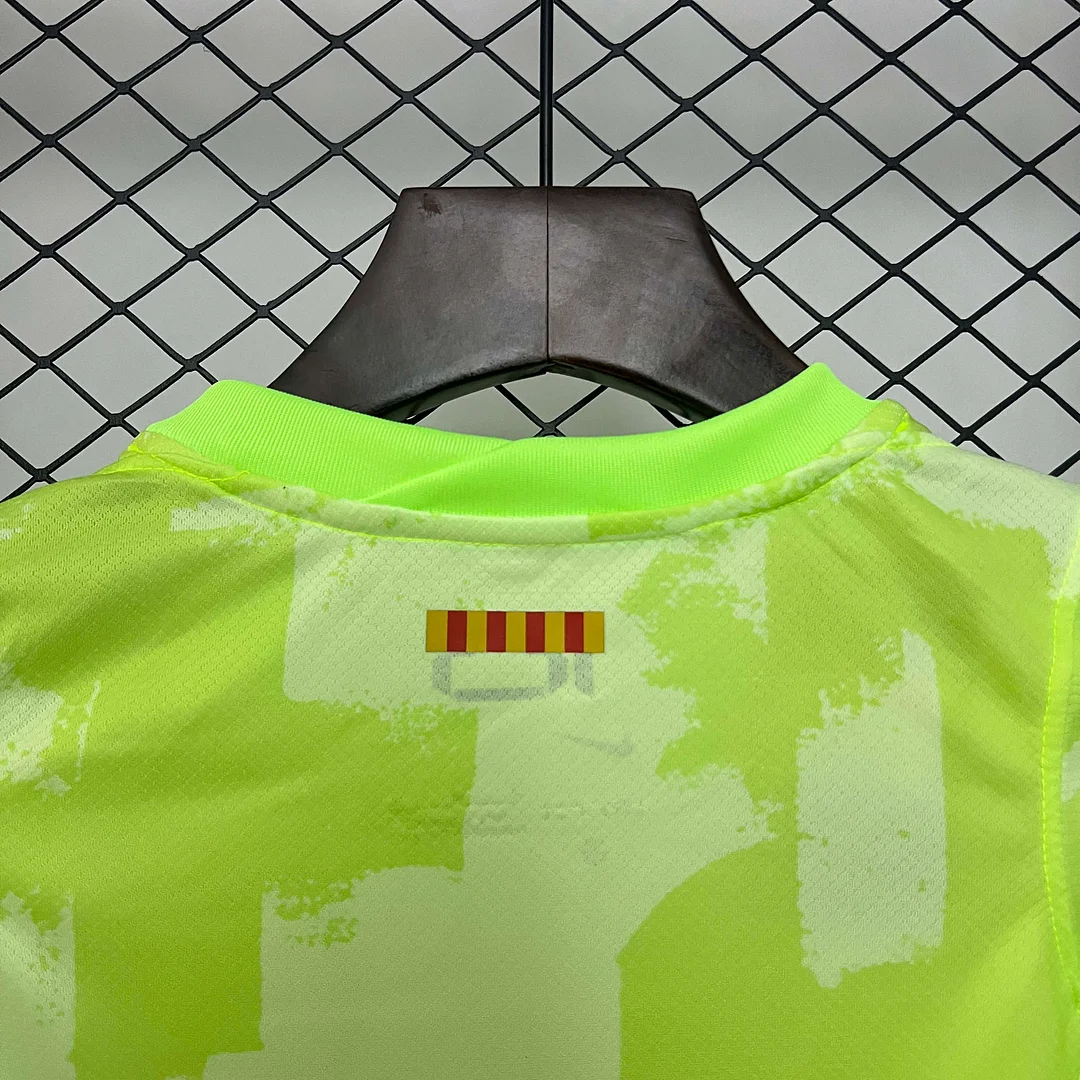 2024/2025 Barcelona Third Away Football Shirt 1:1 Thai Quality Kids Size - Image 4