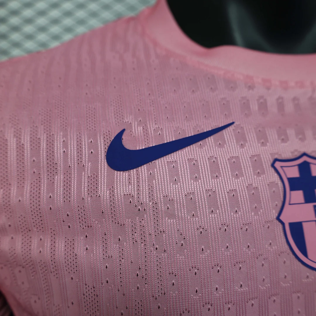 2025/2026 Player Version Barcelona Special Edition Pink Football Shirt 1:1 Thai Quality - Image 6